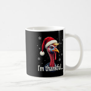 Caneca De Café Trump Ação de Graças Christmasi é um agradecimento