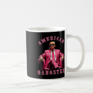 Caneca De Café Trump American Gangster 47º Presidente Engraçado