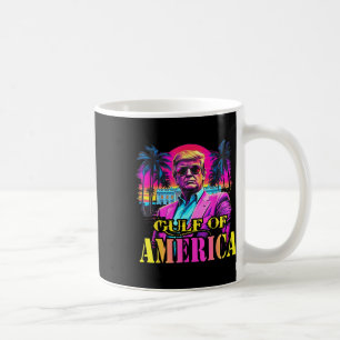 Caneca De Café Trump Americano Golfo México Presidente Trump Somb