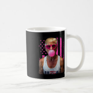 Caneca De Café Trump Bubble Gum Pink Pulga Sinalizador Americano 
