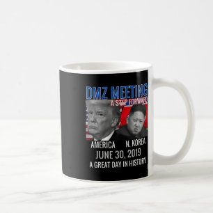 Caneca De Café Trump Comemorativo Usa Jong Nações Unidas Coreia D