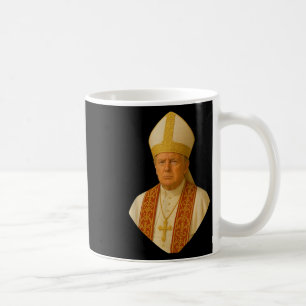 Caneca De Café Trump Como Papa Tee Meme Engraçado