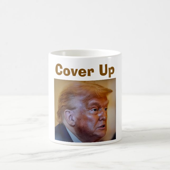 Caneca De Café Trump/Cover Up Coffee Mug (Centro)