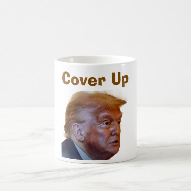 Caneca De Café Trump/Cover Up Coffee Mug (Centro)