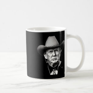 Caneca De Café Trump Cowboy Western Presidente Você Já Sentiu Min