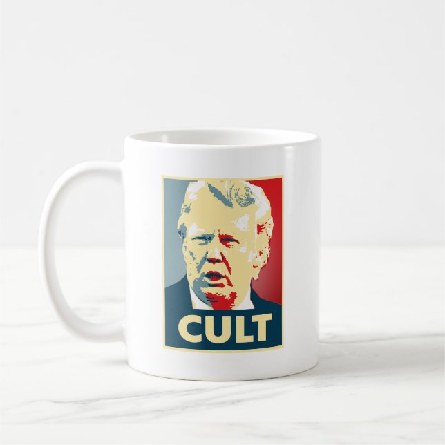 Caneca De Café Trump Cult (Esquerda)