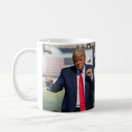 Caneca De Café Trump Dance Engraçado