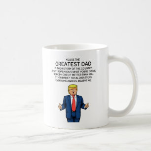 Caneca De Café Trump Dia de os pais Trump Pai Birday