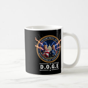 Caneca De Café Trump Do Departamento De Eficiência Do Governo