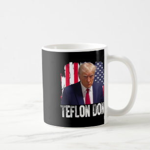 Caneca De Café Trump Don Teflon Republicano Donald Trump Não Culp