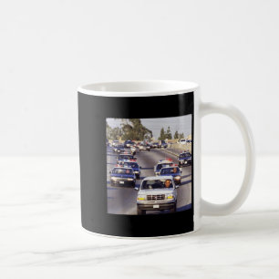 Caneca De Café Trump E Jd Vance Em Carros Policiais Perseguindo O