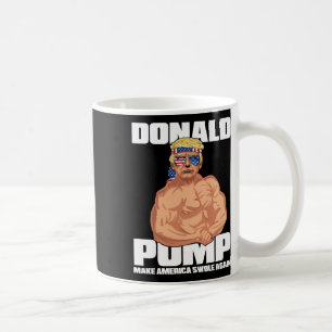 Caneca De Café Trump Engraçado 4 de julho Donald Pump