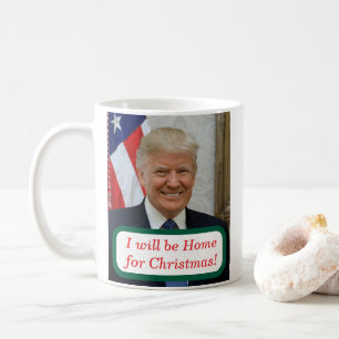 Caneca De Café Trump estará em casa no Natal