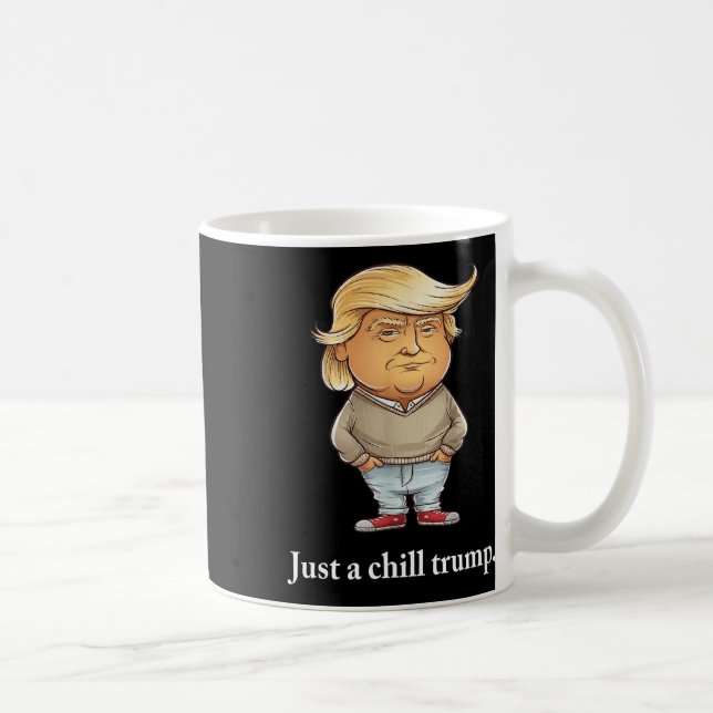 Caneca De Café Trump Eu sou apenas uma Cara Engraçada Cara Meme 2 (Direita)