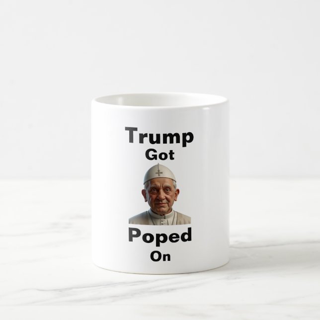 Caneca de café Trump foi apedrejado (Centro)