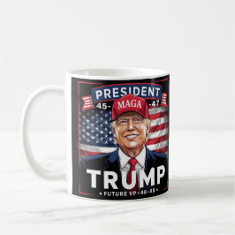 Caneca De Café Trump Future VP 48-49