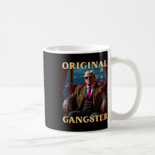 Caneca De Café Trump Gângster Original Engraçado Donald Trump