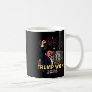 Caneca De Café Trump Ganhou 2024 Presidente 47 Da Casa Branca Don