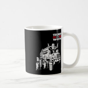 Caneca De Café Trump Garbage Lixo Gestão de Resíduos 47º Engraçad