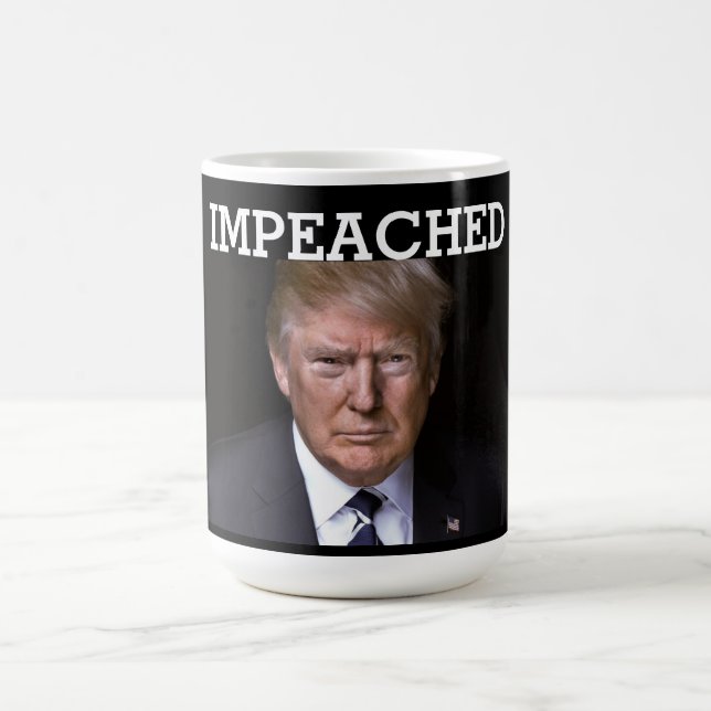 Caneca De Café Trump Impeached Coffee Mug (Centro)