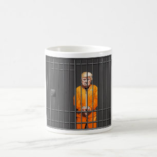 Caneca De Café Trump in Jail Classic Mug, 11 oz