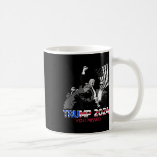 Caneca De Café Trump Ination Bloody Ear Butler Trump Xou Perdeu