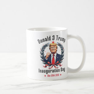 Caneca De Café Trump Inauguration Day 2025 Donald J Trump 47th Vi