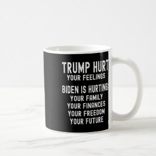 Caneca De Café Trump Magoou Seus Sentimentos Trump 2024 Anti-bide