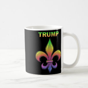 Caneca De Café Trump Mardis Gras _1