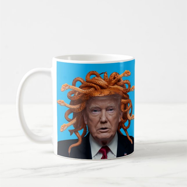 Caneca De Café Trump Medusa Mug (Esquerda)