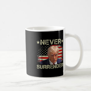 Caneca De Café Trump Mug nunca rende Pro Trump American