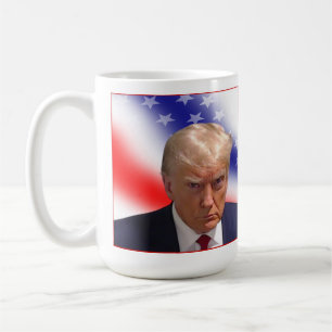 Caneca De Café Trump Mug Shot, 24 de agosto de 2023 Comentário de