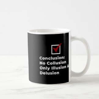 Caneca De Café Trump No Collusion Mueller Report Vintage Men Wome