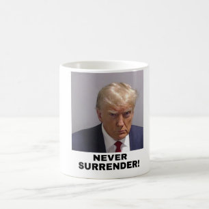 Caneca De Café Trump Nunca Renderse
