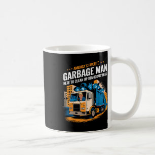 Caneca De Café Trump o homem do lixo favorito da América Trump no