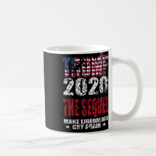 Caneca De Café Trump O Sucessor Bandeira Dos EUA Desgastada Faça