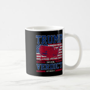 Caneca De Café Trump O Verdicto Verdadeiro Supere A Inauguração D