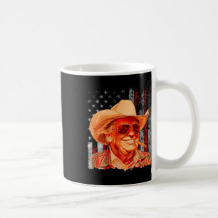 Caneca De Café Trump Ocidental Camisa de Cowboy Americano Vintage