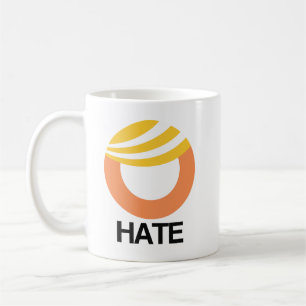 Caneca De Café Trump = Ódio