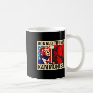 Caneca De Café Trump Ou Kammunista 2024 Presidente Eleição Kamala