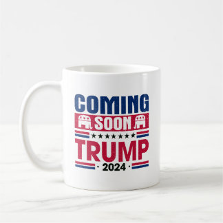 Caneca De Café Trump Patriótico 2024