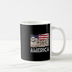 Caneca De Café Trump Presidente 45º Rushmore Monte Bandeira Ameri