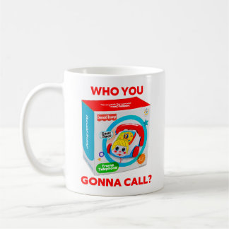 CANECA DE CAFÉ TRUMP "QUEM VOCÊ VAI CHAMAR?"
