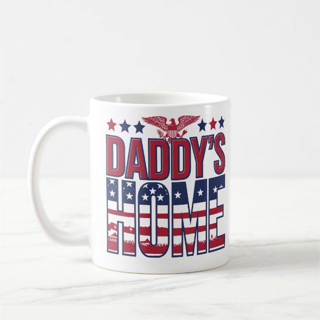 Caneca De Café Trump residencial do pai - Presente de trump (Esquerda)