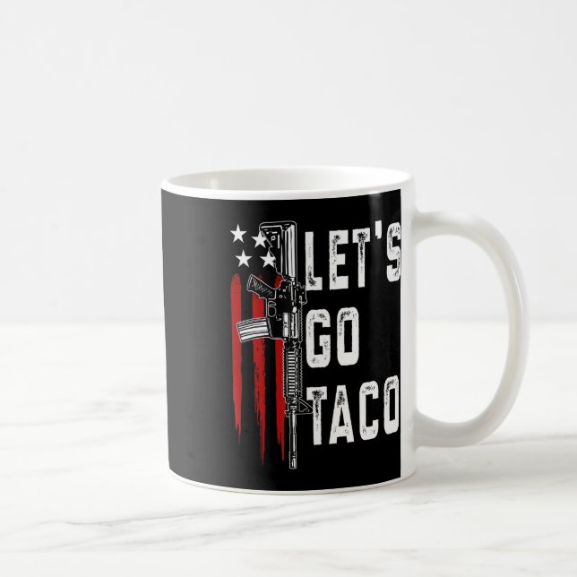 Caneca De Café Trump Retro Sempre Chica Vamos Go Taco Funn (Direita)