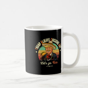 Caneca De Café Trump Sempre Desiste Engraçado Trump T.a.c.o