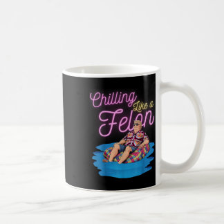 Caneca De Café Trump Summer 2024 Chillin Como Um Felon Engraçado