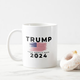 Caneca De Café Trump Take America Back 2024