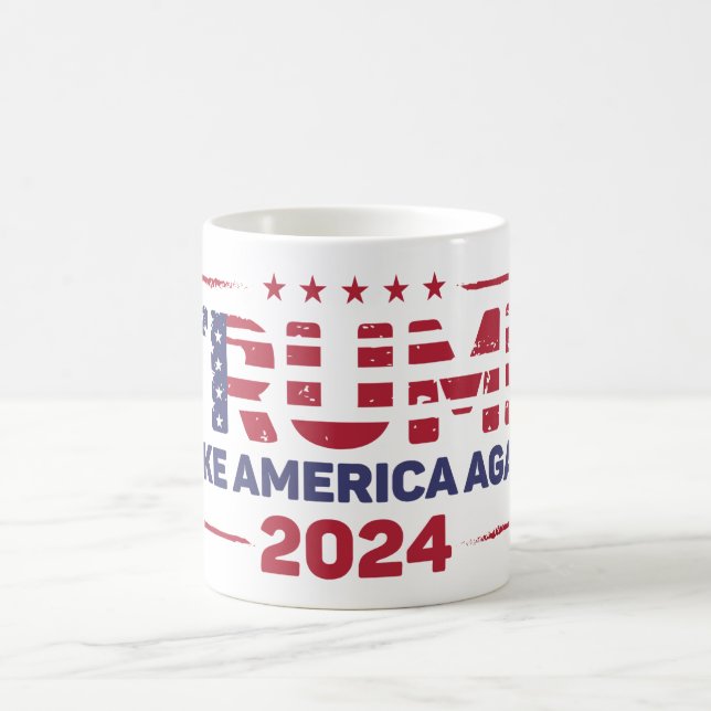 Caneca De Café Trump - Take America Novamente 2024 (Centro)