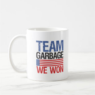 Caneca De Café Trump - Team Garbage Nós Ganhamos